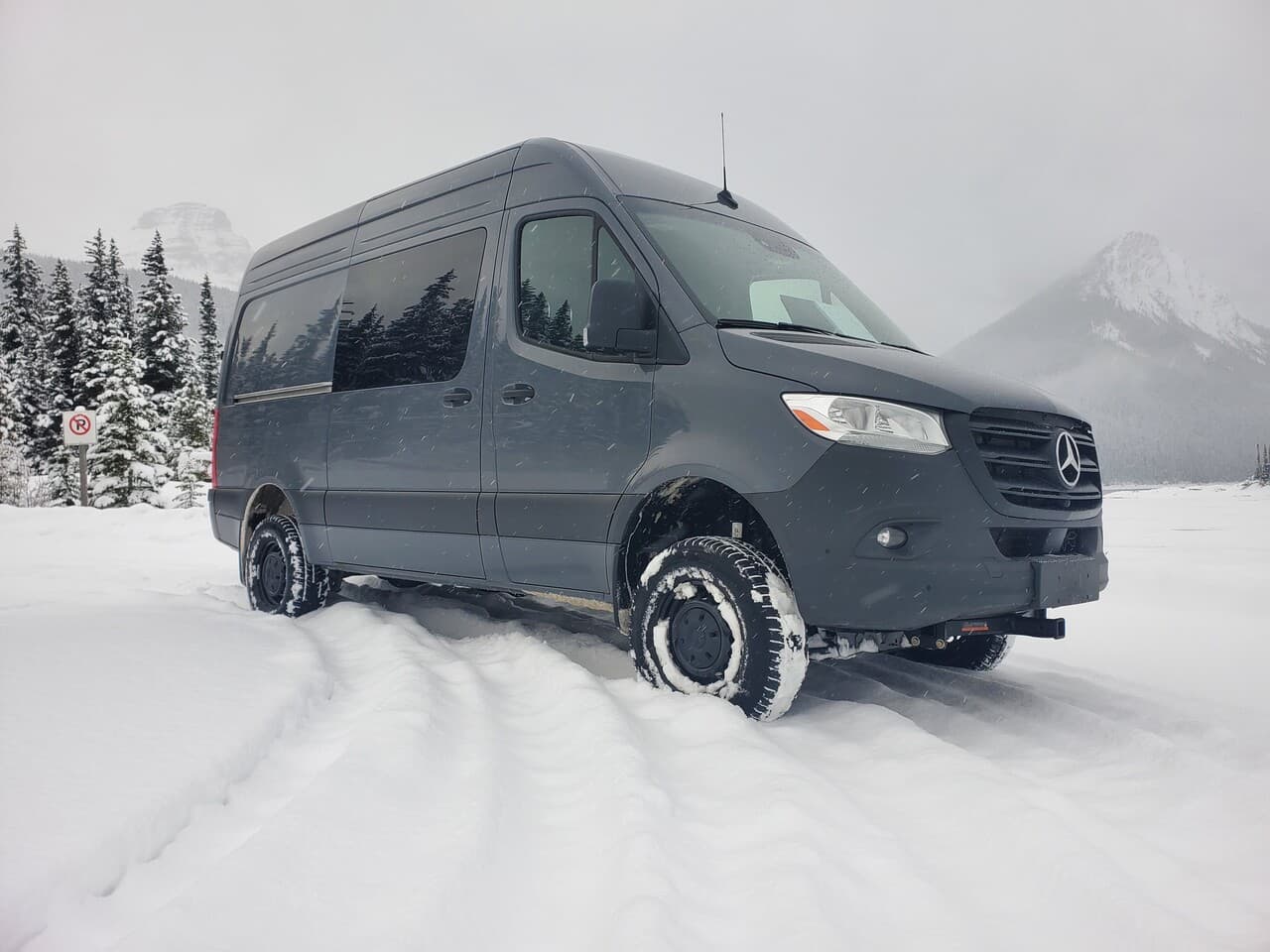 Ski van for Canmore